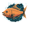 Poisson à l’état sauvage