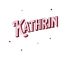 Kathrin's name personalized