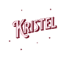 Kristel's name personalized