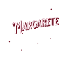 Margarete's name personalized