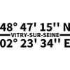 Vitry-sur-Seine coordinates