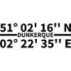 Coordonnées de Dunkerque