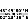 Ivry-sur-Seine coordinates