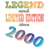 LÉGENDE ET ÉDITION LIMITÉE