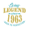 Living legend since 1963 Sayings