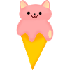 Crème glacée pour chat