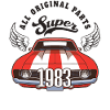 Super 1983 - alle Originalteile