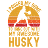 Basketball and Husky