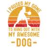 Basketball and dog