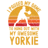 Basketball and Yorkshire Terriers
