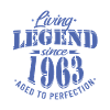 Living legend since 1963 sayings