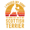 Basketball and Scottish Terriers