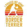 Basketball and Border Terrier