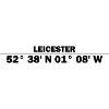Leicester coordinates