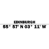 Edinburgh coordinates