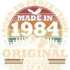 Original 1984 vintage födelsedagspresent