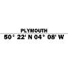 Plymouth coordinates