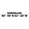 Sunderland coordinates