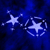 2 BLUE STARS