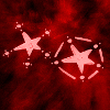 2 ÉTOILES ROUGES