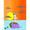 Mermaid landscape