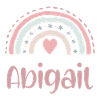 Abigail Name Rainbow