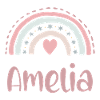 Amelia Name Regenbogen