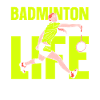 Badminton Leben Mama Mädchen Badmintonspieler