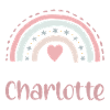 Charlotte Name Rainbow