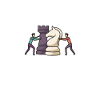 Schach Berührt Beführt