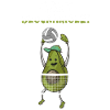 Holy Blockamole Volleyball Avocado