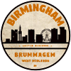 Brummagem Skyline West Midlands Badge