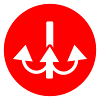 Fish hook angler icon