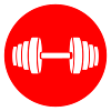 Dumbbell weights circle
