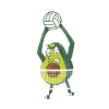 Holy Blockamole Volleyball Avocat