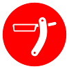 Shaving Barber Circle