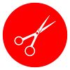 Scissors Barber Circle