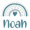 Noah Name Rainbow