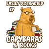 Easily distracted by Capybaras & Books