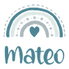 Mateo Name Rainbow