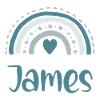 James Name Rainbow