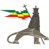 Königslöwe mit äth Flaggenbalken