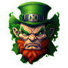 Angry Leprechaun St. Patrick's Day