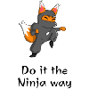 Ninja-Fuchs Geschenk