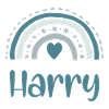 Harry Name Rainbow
