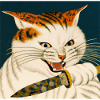 Catana - Japanese Ukiyo-E Style Painting