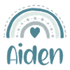 Aiden Name Rainbow