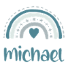 Michael Name Rainbow