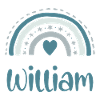 William Name Rainbow