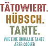 Tätowiert Hübsch Tante